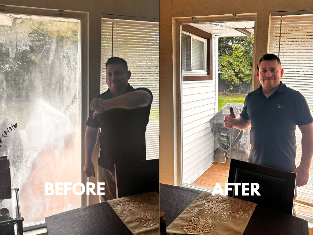 Foggy glass replacement